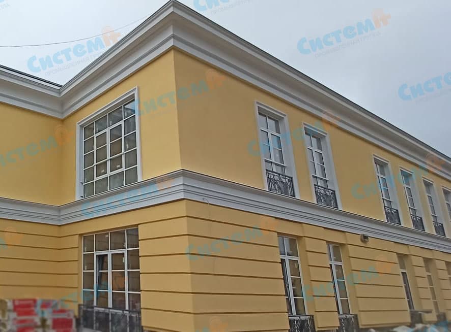 Фасадные элементы из минеральной ваты