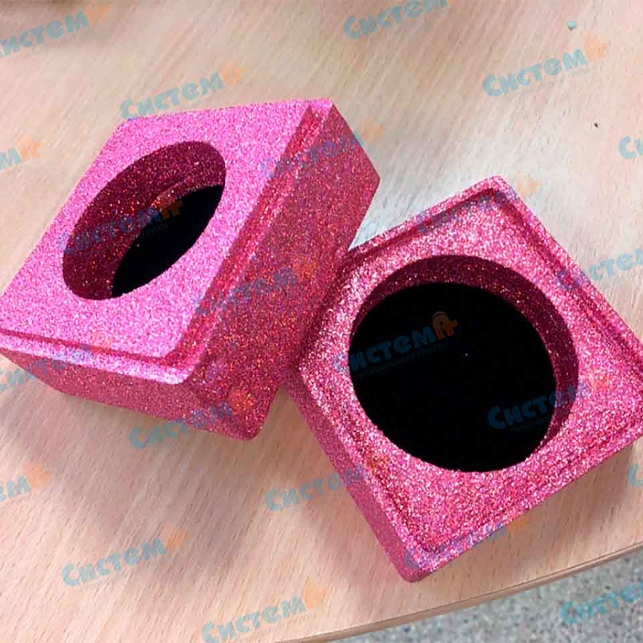 Изготовление упаковки с покрытием флока Изготовление упаковки с покрытием флока